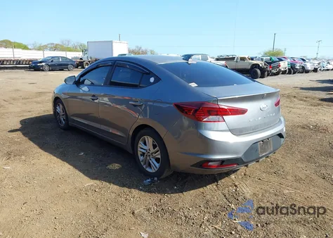 2019 Hyundai Elantra Sel z USA, uszkodzony, nr VIN 5NPD84LF8KH404462